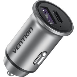 Vention Cargador de Coche FFBH0/ 1xUSB-Tipo C/ 1xUSB/ 20W | 6922794761643 | 6922794761643 | Hay 62 unidades en almacén