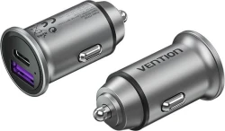Vention Cargador de Coche FFFH0/ 1xUSB-Tipo C/ 1xUSB/ 30W | 6922794761681 | 6922794761681 | Hay 30 unidades en almacén