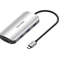 Vention Docking USB Tipo-C TOIHB/ 1xHDMI/ 1xVGA/ 3xUSB/ 1xUSB Tipo-C PD/ Gris Vention Docking USB Tipo-C TOIHB/ 1xHDMI/ 1xVGA/ 3xUSB/ 1xUS | 6922794754751 | 6922794754751 | Hay 8 unidades en almacén