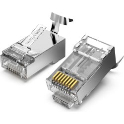 Vention IDER0-10 conector RJ-45 Plata, Transparente Vention IDER0-10 conector RJ-45 Plata, Transparente | 6922794744257 | Hay 9 unidades en almacén