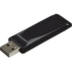 Verbatim Slider Memoria USB 32 GB Negro 98697 | 0023942986973 | Hay 32 unidades en almacén