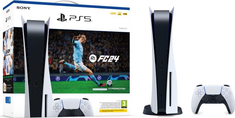 Videoconsola Sony Ps5 + Ea Sports Fc Fifa 24  PS5STANDC+FC24 - Innova  Informática : Consolas