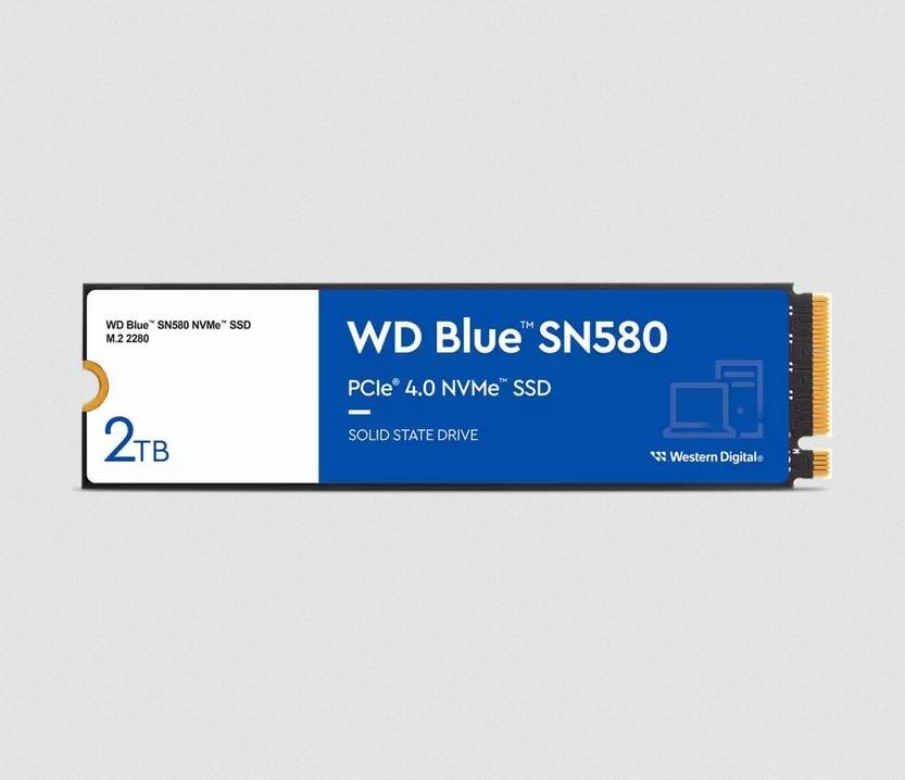 Western Digital Blue SN580 M.2 2 TB PCI Express 4.0 TLC NVMe | WDS200T3B0E | 0718037902449 [1 de 5]