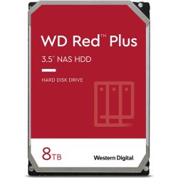 Western Digital Red Plus 3.5`` 8 TB Serial ATA III | WD80EFPX | 0718037899817 | Hay 2 unidades en almacén