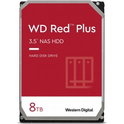 Western Digital Red Plus 3.5`` 8000 GB Serial ATA III | WD80EFZZ | 0718037896755 | Hay 9 unidades en almacén