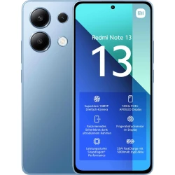Smartphone XIOAMI Redmi Note 13 6.67`` 6Gb 128Gb Azul | MZB0FZ0EU [1 de 11]