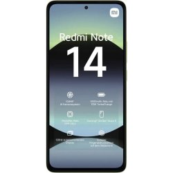 Xiaomi Redmi Note 14 6/128Gb Verde Smartphone | MZB0J0IEU | 6932554407834 | Hay 56 unidades en almacén