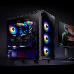 XPG Battlecruiser Midi Tower Negro | 75260030 | 4710273773032 | Hay 15 unidades en almacén