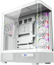 XYZ QUANTUM TORRE GAMING A-RGB , 4x VENTILADORES, PWM, BTF, CRISTAL CURVO, TIPO C , ATX, BLANCA XYZ QUANTUM TORRE GAMING A-RGB , 4x VENTILADORES, PWM, BTF, | X-CS-QUANTUM-W | 6978262010881 | Hay 12 unidades en almacén