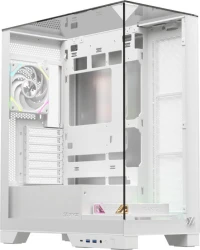 XYZ TRIFECTA, TORRE GAMING, 2x VENTILADORES, 3D ULTRA-PANORA | X-CS-TRIFECTA-W | 6978262010928 | Hay 14 unidades en almacén