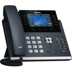 Yealink SIP-T46U Telefono IP lcd inalambrico gris | 6938818304314 | Hay 1 unidades en almacén