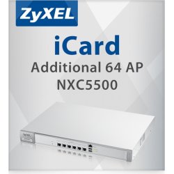 Zyxel iCard 64 AP NXC5500 Actualizasr | LIC-AP-ZZ0005F | 4718937579365 | Hay 50 unidades en almacén