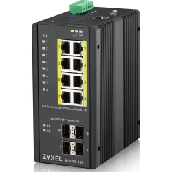 Zyxel RGS200-12P Gestionado L2 Gigabit Ethernet (10/100/1000 | RGS200-12P-ZZ0101F | 4718937592050 | Hay 3 unidades en almacén