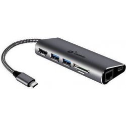 ADAPTADOR TIPO C - HDMI, RJ45, USB 3.0, SD Y TIPO C CROMAD | CR0984 | 8436049024615 [1 de 3]