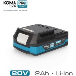 Bateria Litio 20v 2.0ah Koma Tools Pro Series Edm | 8425998087703 | 37,50 euros