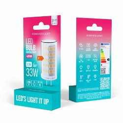 BOMBILLA LED G4 3.5W 12V 370 LUMEN LUZ BLANCA FOREVER más grande BOMBILLA LED G4 3.5W 12V 370 LUMEN LUZ BLANCA FOREVER | RTV9000065 | 5907504519708