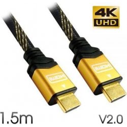 Cable Hdmi 1.5 Metros V2.0 4k Cromad | 8436049016894