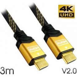 Cable Hdmi 3 Metros V2.0 4k Cromad | 8436049016900