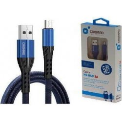 Cable Hq Usb A Micro Usb 1 Metro 3a Azul Cromad | 8436049025292