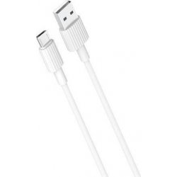 CABLE NB156 SILICONA USB - MICRO USB | 2.4A | 1 MTR | BLANCO XO | XONB156MCWH | 6920680871827 [1 de 2]