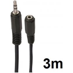 Cable Stereo Mini Jack 3.5 Extension M H 3 Metros Cromad | 8436049021362