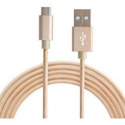 Cable Usb A Micro Usb Metal Gold Cromad | 8436049022956