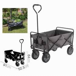 CARRO JARDIN PLEGABLE LONETA 91X52X64CM más grande CARRO JARDIN PLEGABLE LONETA 91X52X64CM | 24440 | 8422175244409