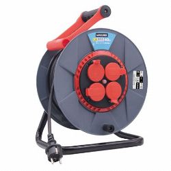 ENROLLADOR DE CABLE 40 METROS 3X2.5MM CABLE CON TAPA MADER | 68602 | 5602225686028
