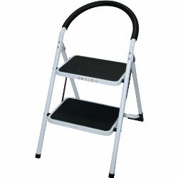 ESCALERA DOMESTICA EN ACERO Y GOMA 2P. MADER más grande ESCALERA DOMESTICA EN ACERO Y GOMA 2P. MADER | 10070 | 5602225100708