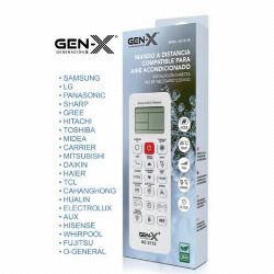 MANDO UNIVERSAL PARA AIRES ACONDICIONADOS AC-2115 GEN-X más grande MANDO UNIVERSAL PARA AIRES ACONDICIONADOS AC-2115 GEN-X | 8436624590146