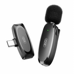 MICROFONO INALAMBRICO DE SOLAPA CON TIPO C XO | XOMKF08A