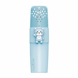 Microfono Karaoke Bluetooth Mxbm-500 Azul Maxlife | 5900495094032