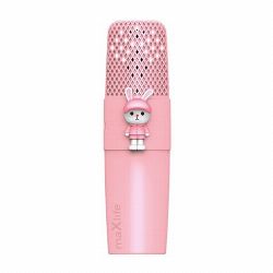 Microfono Karaoke Bluetooth Mxbm-500 Rosa Maxlife | 5900495094001