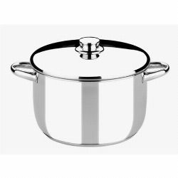 OLLA DE ACERO INOXIDABLE 16CM 2 LITROS OPTIMA CON TAPA ACERO MONIX | M453016 | 8435092401879