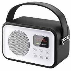 Radio Retro   Fm   Bluetooth   Rpbt450o Negro Sunstech | 8429015017438 | 39,00 euros