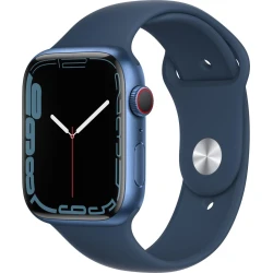Apple Watch Series 7 GPS + Cellular 45MM Blue Aluminium (MKJT3TY/A) | 0194252572740