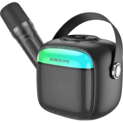 Borofone BP15 Altavoz Bluetooth Karaoke con Micro Inalámbrico Negro | 4010201612 | 6941991104336