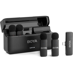 BOYA V4U Micrófono Lavalier Inalámbrico USB-C con 4 Micró | 4030900047 | 6974700654679 | Hay 4 unidades en almacén | Entrega a domicilio en Canarias en 24/48 horas laborables