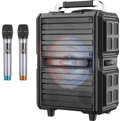 Hoco DS24 Altavoz Bluetooth Trolley con Luces LED y 2 Micros Inalámbricos Hoco DS24 Altavoz Bluetooth Trolley con Luces LED y 2 Micros | 4010201683 | Hay 10 unidades en almacén | Entrega a domicilio en Canarias en 24/48 horas laborables