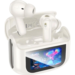 Hoco EQ21 Sandy Auricular Inalámbrico Cancelación Ruido Cloudy White más grande Hoco EQ21 Sandy Auricular Inalámbrico Cancelación Ruido Cloudy White | 4010102567 | 6942007647427