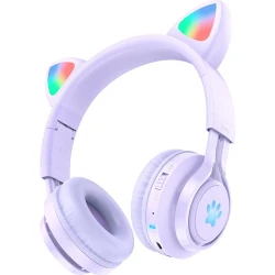 Hoco W39 Auricular Bluetooth Para Niños Púrpura | 4010102075 | 6931474779267