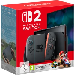 Nintendo Consola Switch 2 Black + Mario Kart World (Digital) Nintendo Consola Switch 2 Black + Mario Kart World (Digital | 045496321529 | Hay 10 unidades en almacén | Entrega a domicilio en Canarias en 24/48 horas laborables