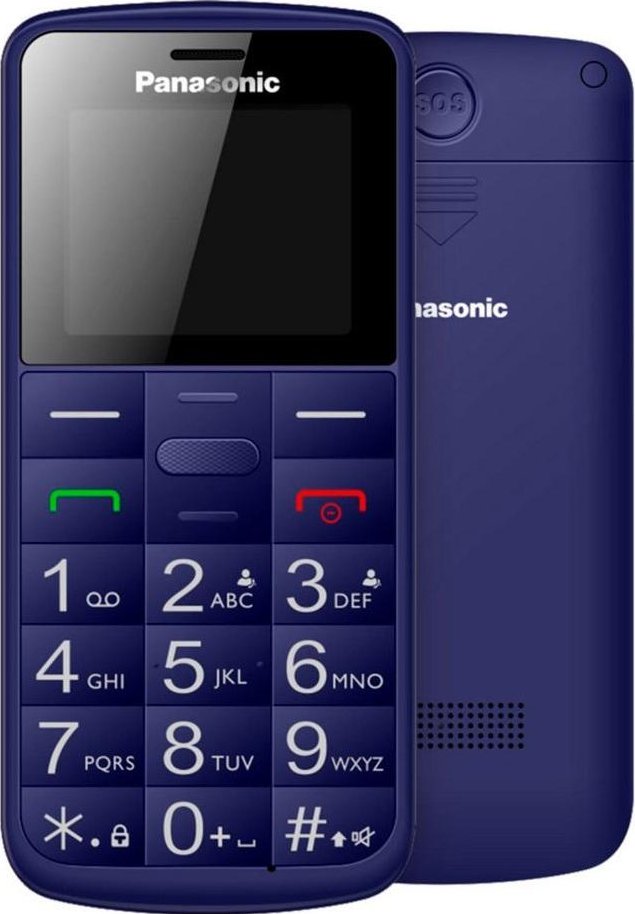 Teléfono Móvil Panasonic Kx-tu155excn Para Personas Mayores/ Azul