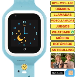 Savefamily Reloj Iconic 4g Plus Kids Wonderful Azul - Reloj Con L | 4000300286 | 8425402547380