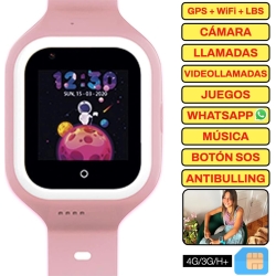 Savefamily Reloj Iconic Plus 4g Rosa - Reloj Con Localizador | 4000300211 | 8425402547182