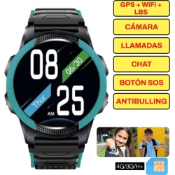 Savefamily Slim 4g Smartwatch Para Niños Verde - Reloj Con | 4000300208 | 8425402547359