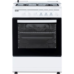 Svan SKG4601 Cocina Gas Ancho 60 cm Blanco más grande - envio gratis en Canarias Svan SKG4601 Cocina Gas Ancho 60 cm Blanco | 4080900090