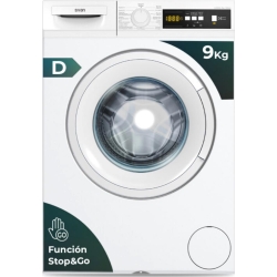Svan SL9100DD Lavadora Carga Frontal 9KG 1000RPM | 4080100452 | Hay 7 unidades en almacén | Entrega a domicilio en Canarias en 24/48 horas laborables