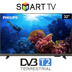 Televisor 32 `` Philips LED HD 32PHS6808/12 Smart Tv | 4050100280 | 8718863036839 | Hay 6 unidades en almacén | Entrega a domicilio en Canarias en 24/48 horas laborables