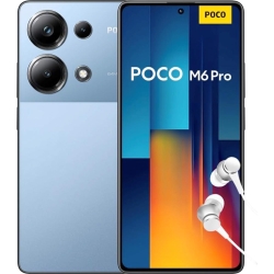 Xiaomi Poco M6 Pro 6.67`` 12GB 512GB 64Mpx Blue | 4040102520 | 6941812761441 | Hay 1 unidades en almacén | Entrega a domicilio en Canarias en 24/48 horas laborables